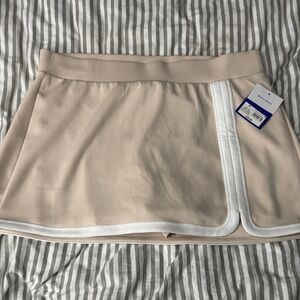 JoyLab Tan Skort with White Trim